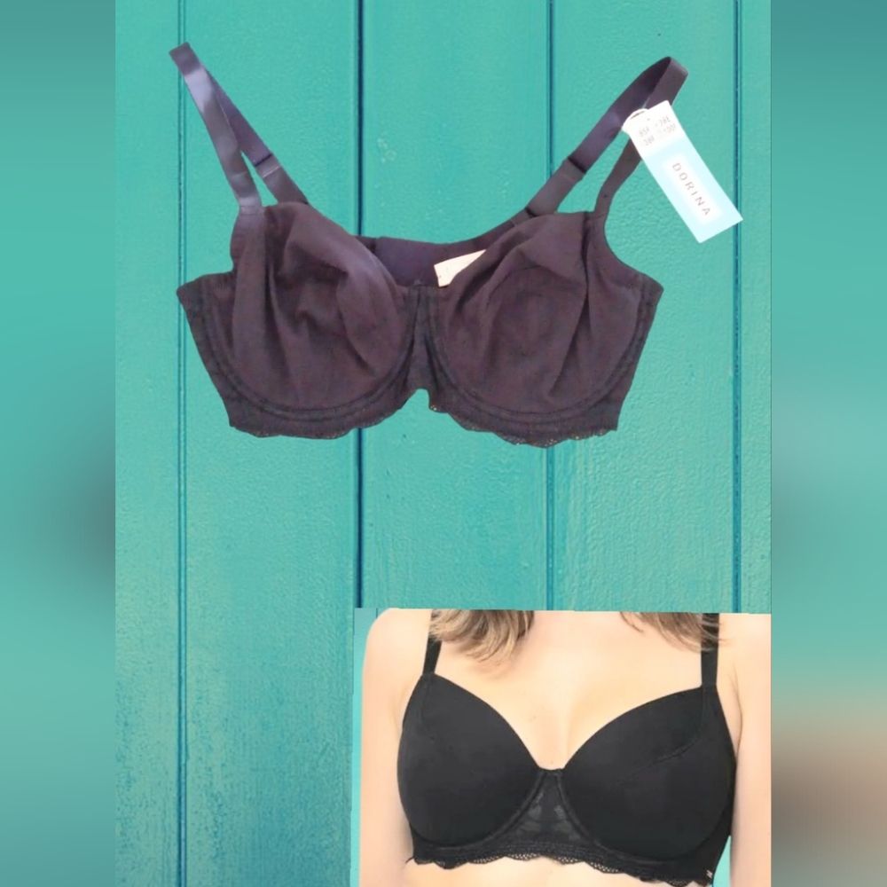 - DORINA HERA   PADDED WIRE  38F (3D) BRA NWT